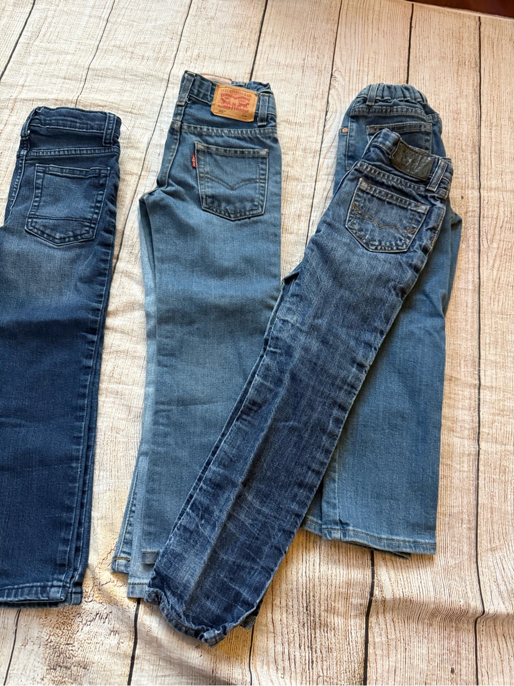 Denim jeans pants boys lot bundle size 6 size 7 Target Sonoma Levi’s - Picture 6 of 9